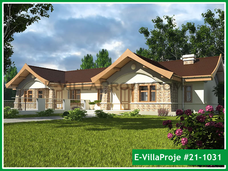 CKV-21-1031 111 m2 3+1 Tek Katlı Çelik Konstrüksiyon Villa Modeli