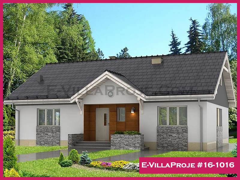 CKV-16-1016 117 m2 3+1 Tek Katlı Çelik Konstrüksiyon Villa Modeli