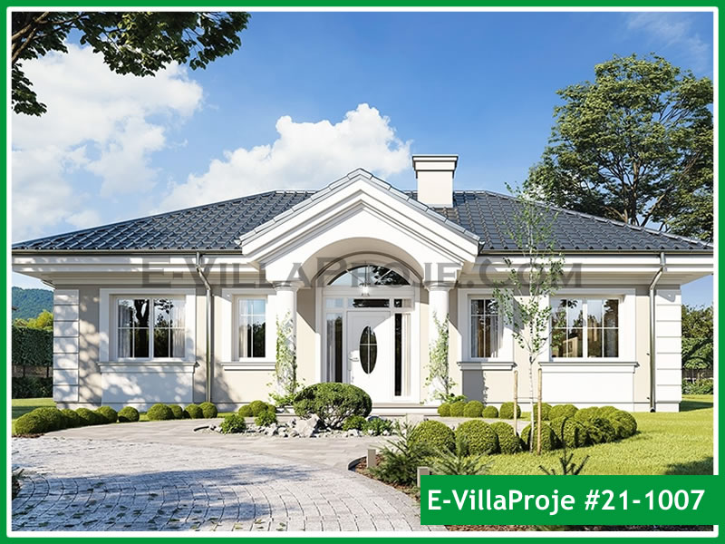 CKV-21-1007 124 m2 3+1 Tek Katlı Çelik Konstrüksiyon Villa Modeli