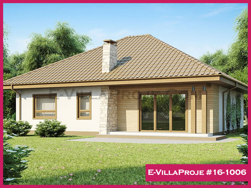 CKV-16-1006 127 m2 3+1 Tek Katlı Çelik Konstrüksiyon Villa Modeli