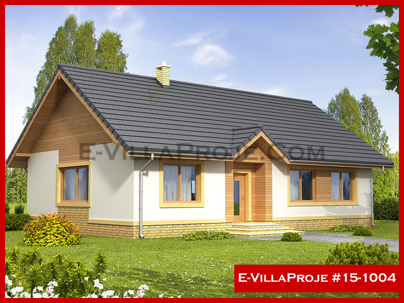 CKV-15-1004 128 m2 3+1 Tek Katlı Çelik Konstrüksiyon Villa Modeli