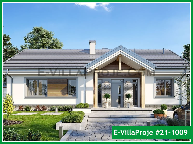 CKV-21-1009 135 m2 3+1 Tek Katlı Çelik Konstrüksiyon Villa Modeli