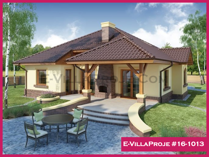 CKV-16-1013 135 m2 3+1 Tek Katlı Çelik Konstrüksiyon Villa Modeli
