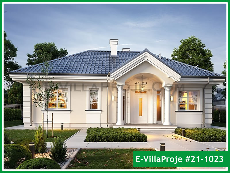 CKV-21-1023 136 m2 3+1 Tek Katlı Çelik Konstrüksiyon Villa Modeli