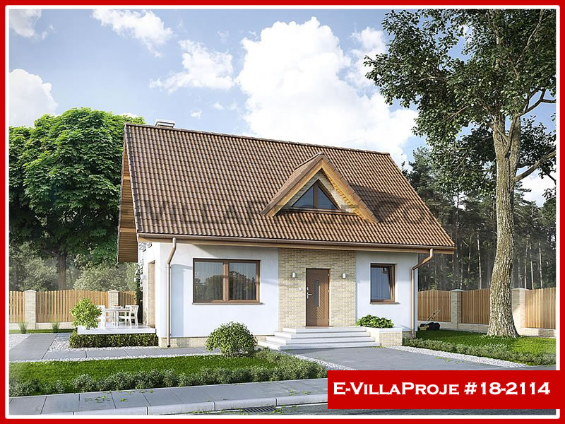 CKV-18-2114 138 m2 3+1 2 Katlı (Dubleks) Çelik Konstrüksiyon Villa Modeli