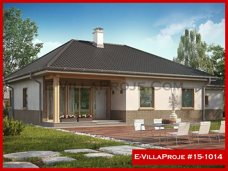 CKV-15-1014 138 m2 3+1 Tek Katlı Çelik Konstrüksiyon Villa Modeli