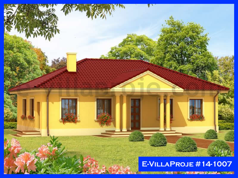 CKV-14-1007 138 m2 3+1 Tek Katlı Çelik Konstrüksiyon Villa Modeli