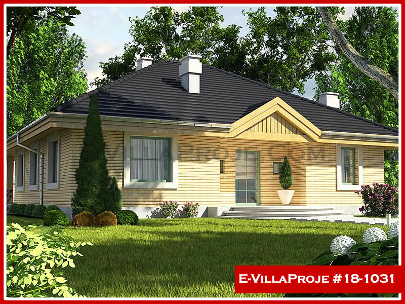 CKV-18-1031 139 m2 3+1 Tek Katlı Çelik Konstrüksiyon Villa Modeli
