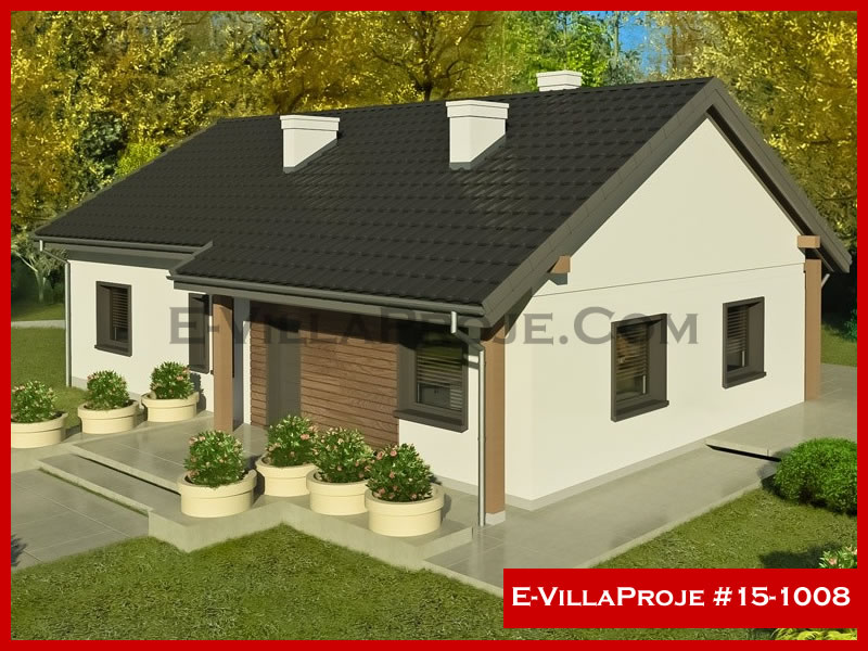 CKV-15-1008 141 m2 4+1 Tek Katlı Çelik Konstrüksiyon Villa Modeli