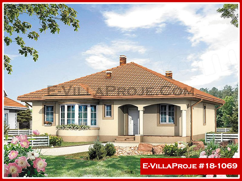 CKV-18-1069 141 m2 4+1 Tek Katlı Çelik Konstrüksiyon Villa Modeli