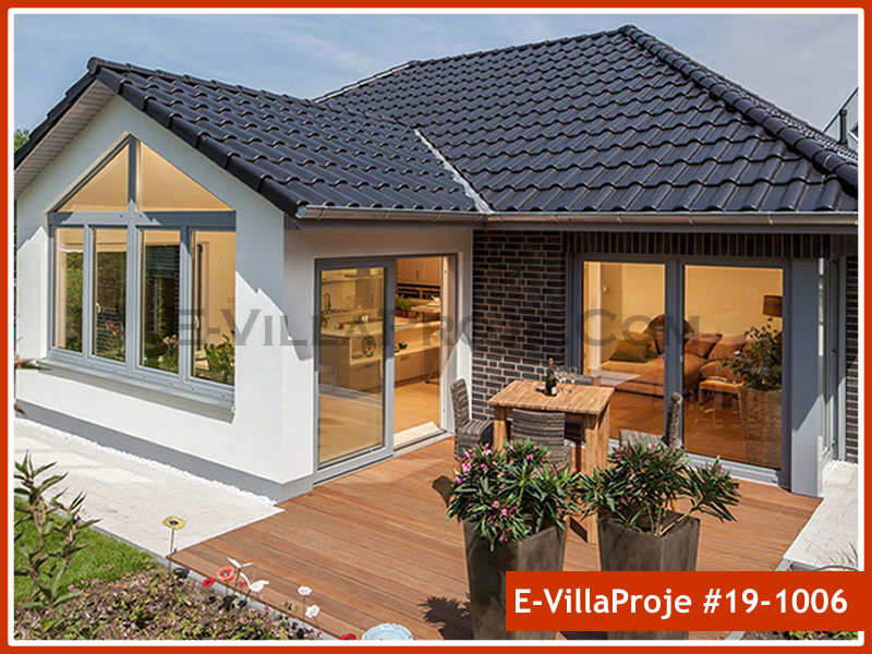 CKV-19-1006 142 m2 4+1 Tek Katlı Çelik Konstrüksiyon Villa Modeli