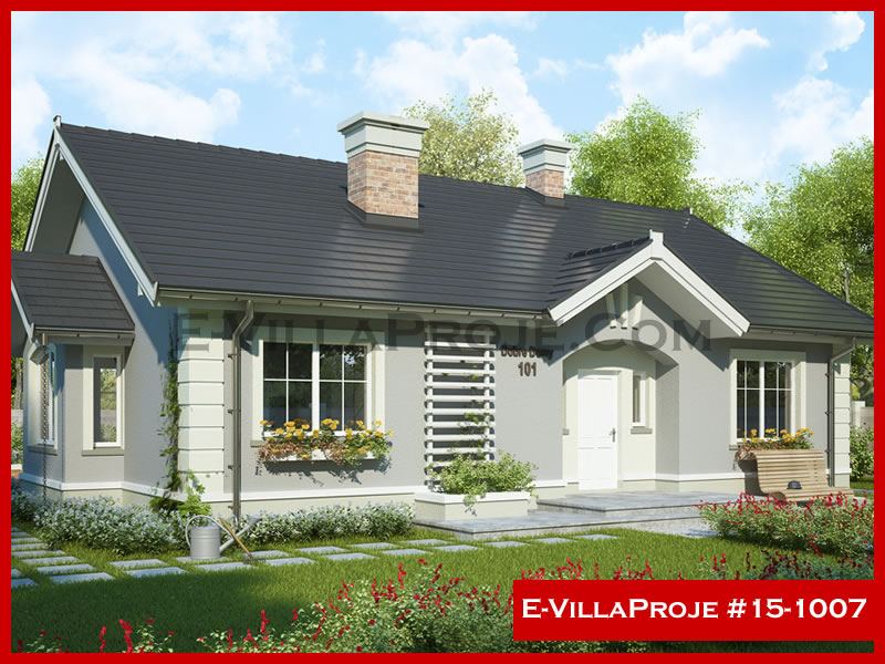 CKV-15-1007 144 m2 4+1 Tek Katlı Çelik Konstrüksiyon Villa Modeli