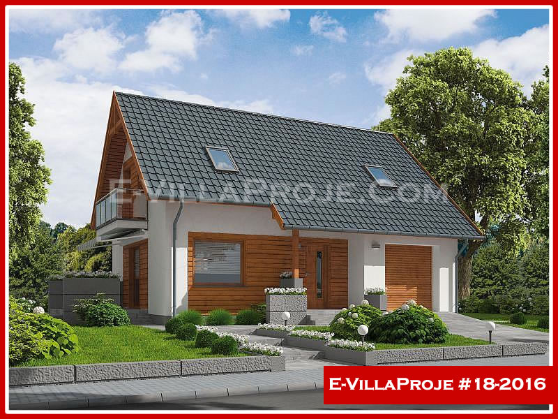 CKV-18-2016 145 m2 4+1 2 Katlı (Dubleks) Çelik Konstrüksiyon Villa Modeli