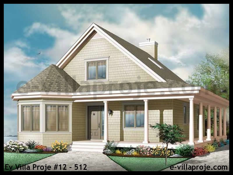 CKV-12-512 147 m2 4+1 2 Katlı (Dubleks) Çelik Konstrüksiyon Villa Modeli