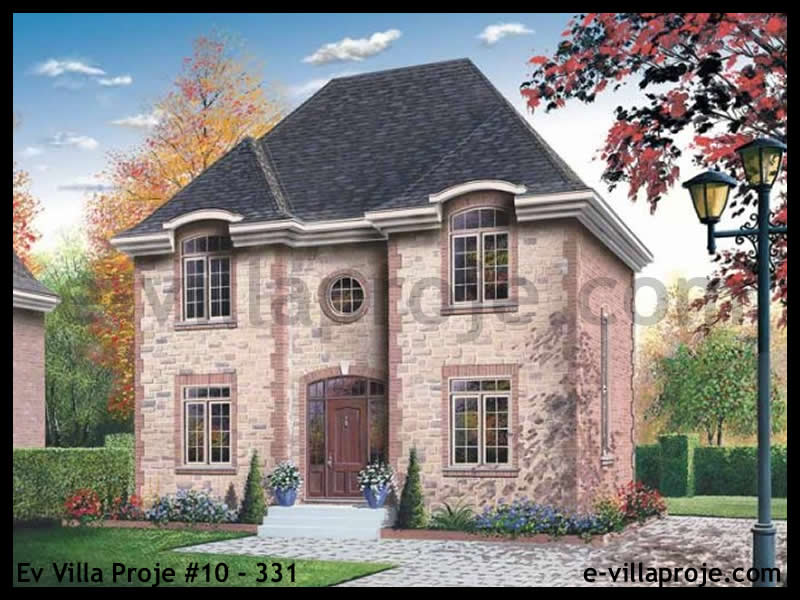 CKV-10-331 149 m2 4+1 2 Katlı (Dubleks) Çelik Konstrüksiyon Villa Modeli
