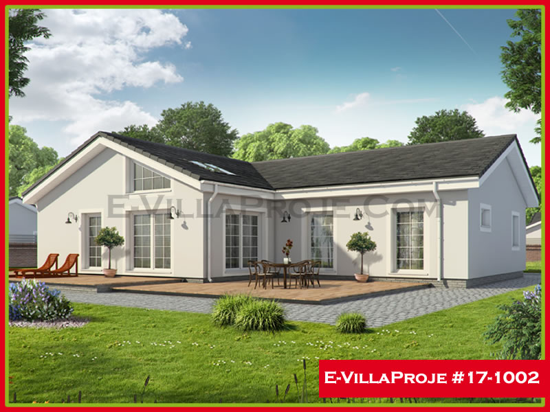 CKV-17-1002 149 m2 4+1 Tek Katlı Çelik Konstrüksiyon Villa Modeli