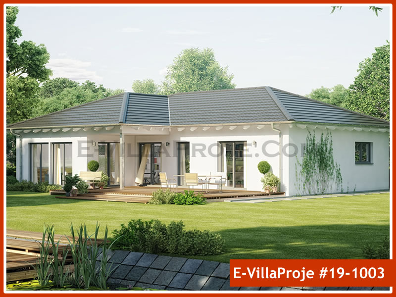 CKV-19-1003 150 m2 4+1 Tek Katlı Çelik Konstrüksiyon Villa Modeli