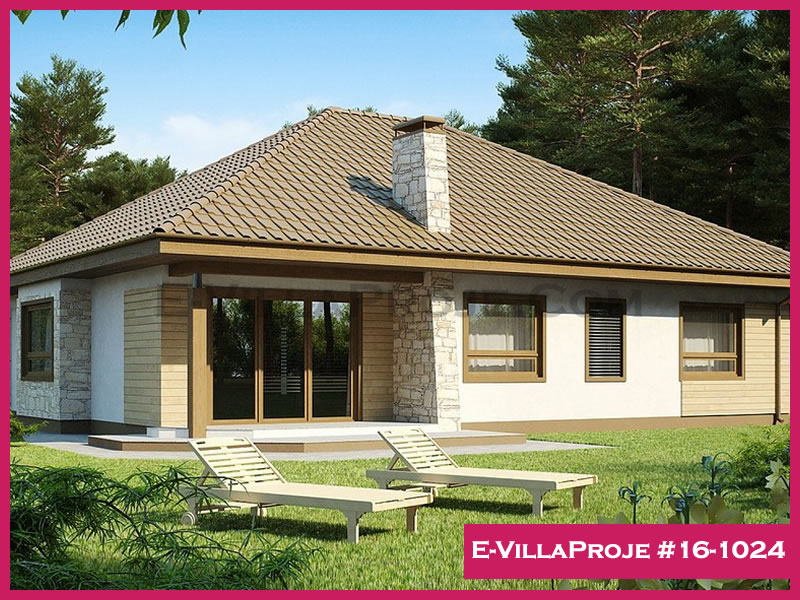 CKV-16-1024 150 m2 4+1 Tek Katlı Çelik Konstrüksiyon Villa Modeli