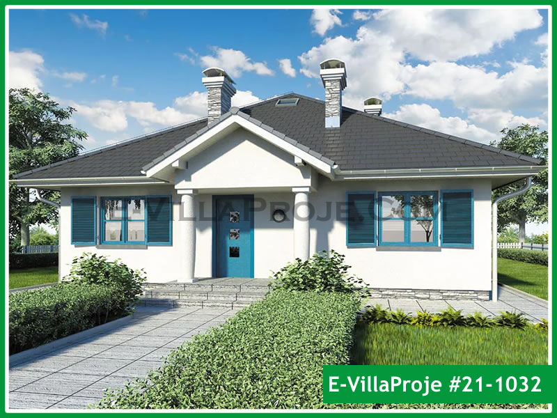 CKV-21-1032 150 m2 4+1 Tek Katlı Çelik Konstrüksiyon Villa Modeli