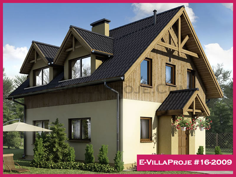 CKV-16-2009 152 m2 4+1 2 Katlı (Dubleks) Çelik Konstrüksiyon Villa Modeli