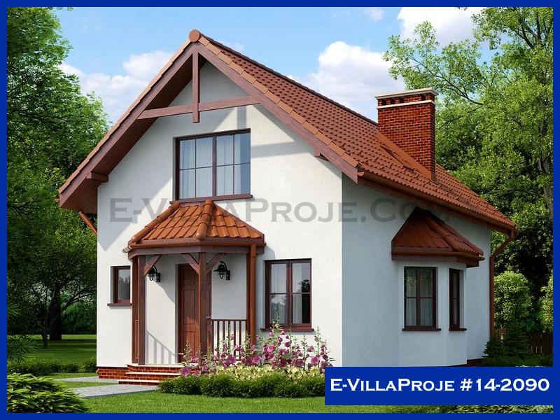 CKV-14-2090 152 m2 4+1 2 Katlı (Dubleks) Çelik Konstrüksiyon Villa Modeli