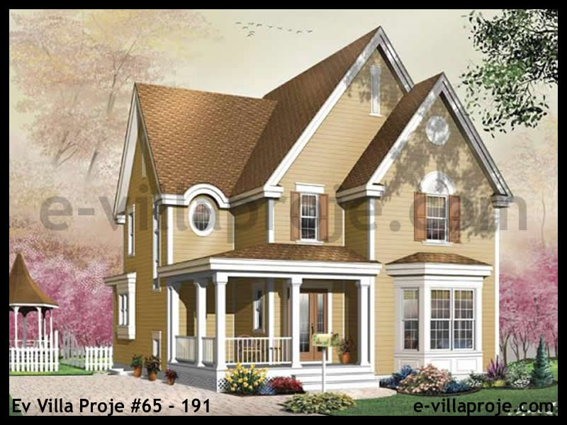 CKV-65-191 157 m2 4+1 2 Katlı (Dubleks) Çelik Konstrüksiyon Villa Modeli