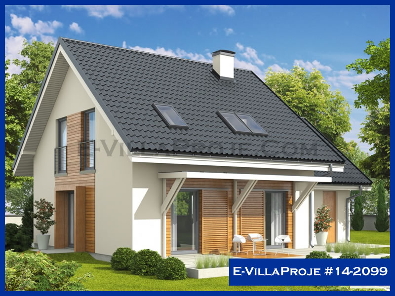 CKV-14-2099 158 m2 4+1 2 Katlı (Dubleks) Çelik Konstrüksiyon Villa Modeli