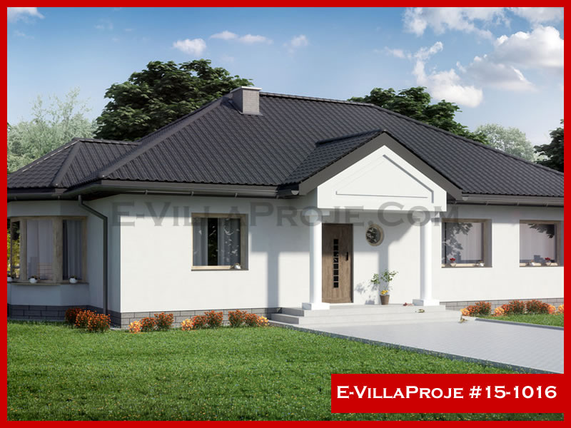 CKV-15-1016 158 m2 4+1 Tek Katlı Çelik Konstrüksiyon Villa Modeli