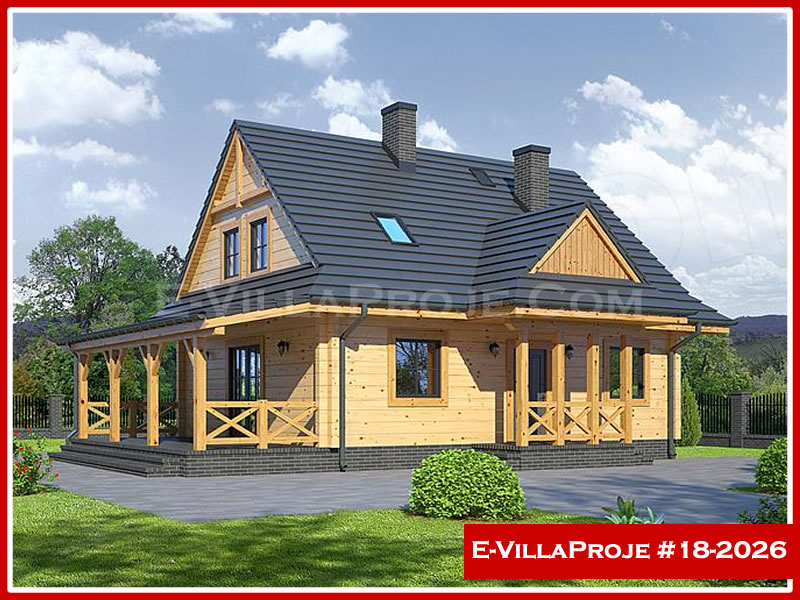 CKV-18-2026 160 m2 4+1 2 Katlı (Dubleks) Çelik Konstrüksiyon Villa Modeli