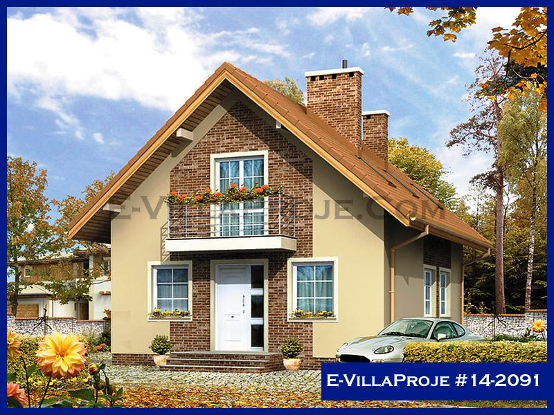 CKV-14-2091 160 m2 4+1 2 Katlı (Dubleks) Çelik Konstrüksiyon Villa Modeli