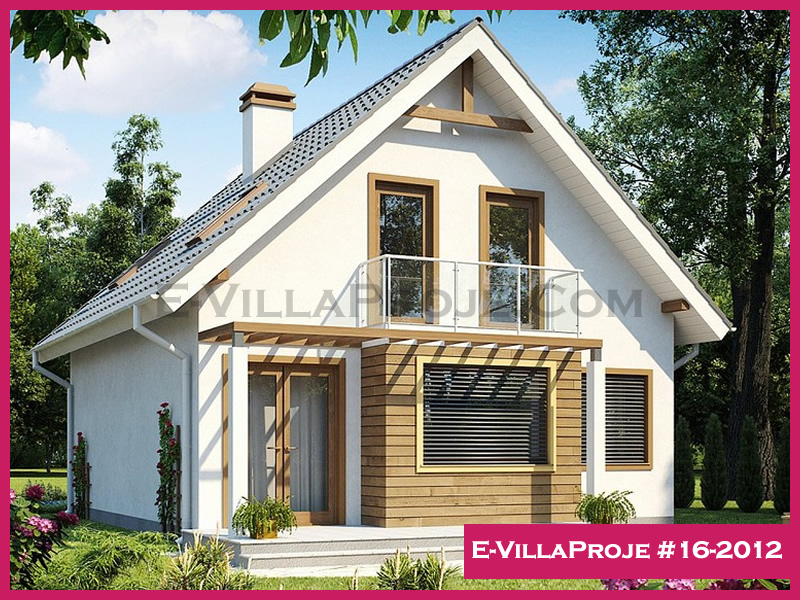 CKV-16-2012 160 m2 4+1 2 Katlı (Dubleks) Çelik Konstrüksiyon Villa Modeli