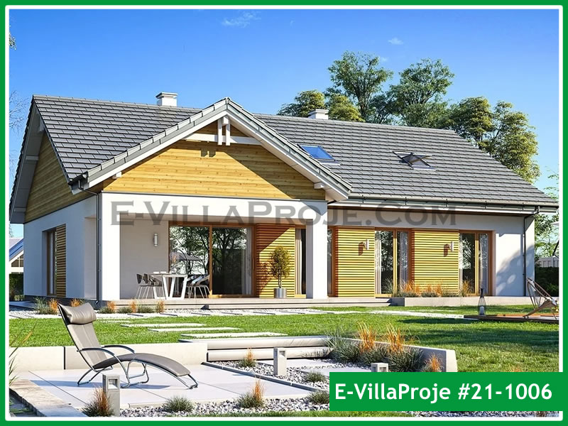 CKV-21-1006 160 m2 4+1 Tek Katlı Çelik Konstrüksiyon Villa Modeli