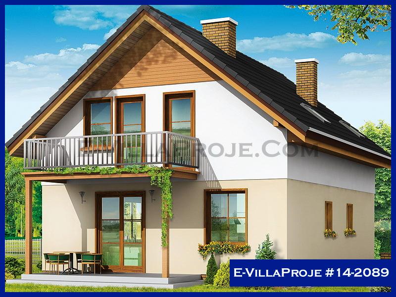 CKV-14-2089 163 m2 4+1 2 Katlı (Dubleks) Çelik Konstrüksiyon Villa Modeli