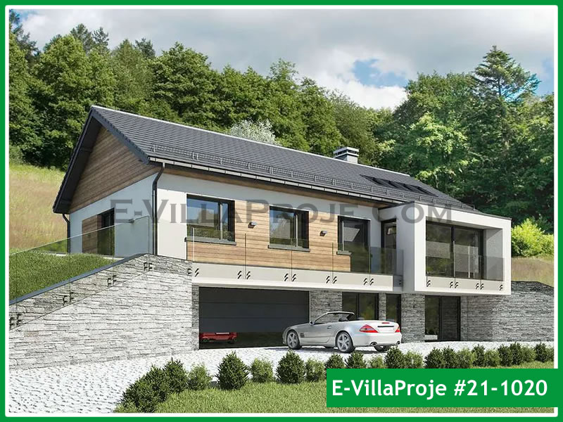 CKV-21-1020 163 m2 4+1 Tek Katlı Çelik Konstrüksiyon Villa Modeli