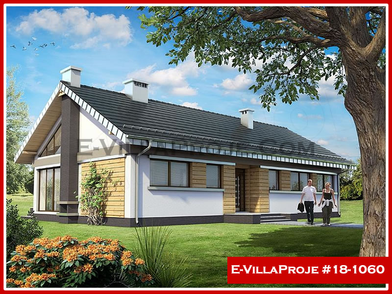 CKV-18-1060 163 m2 4+1 Tek Katlı Çelik Konstrüksiyon Villa Modeli