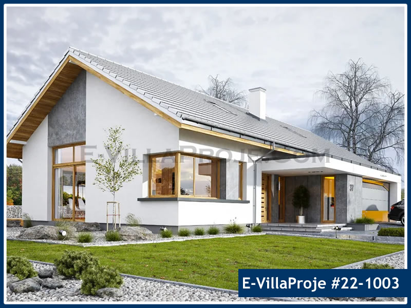 CKV-22-1003 164 m2 4+1 Tek Katlı Çelik Konstrüksiyon Villa Modeli
