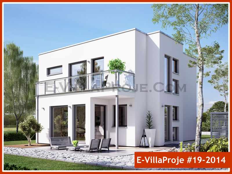 CKV-19-2014 165 m2 4+1 2 Katlı (Dubleks) Çelik Konstrüksiyon Villa Modeli