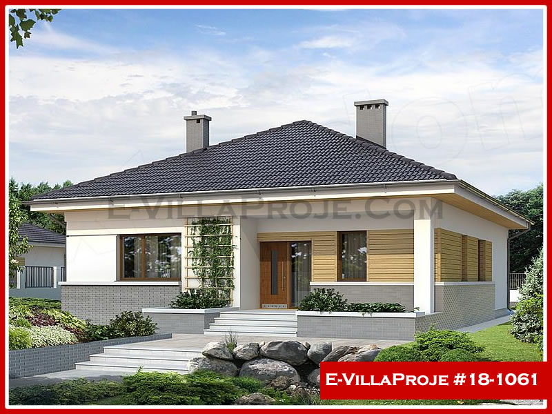 CKV-18-1061 165 m2 4+1 Tek Katlı Çelik Konstrüksiyon Villa Modeli