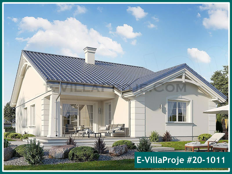 CKV-20-1011 165 m2 4+1 Tek Katlı Çelik Konstrüksiyon Villa Modeli