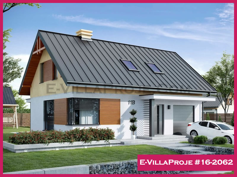 CKV-16-2062 171 m2 4+1 2 Katlı (Dubleks) Çelik Konstrüksiyon Villa Modeli
