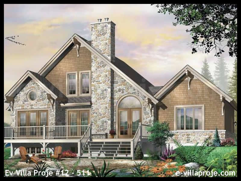 CKV-12-511 172 m2 4+1 2 Katlı (Dubleks) Çelik Konstrüksiyon Villa Modeli