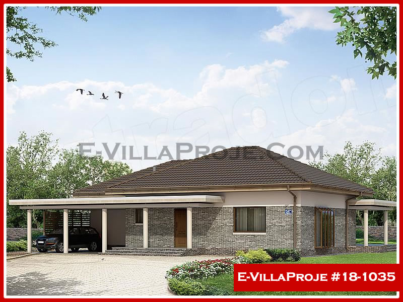 CKV-18-1035 172 m2 4+1 Tek Katlı Çelik Konstrüksiyon Villa Modeli