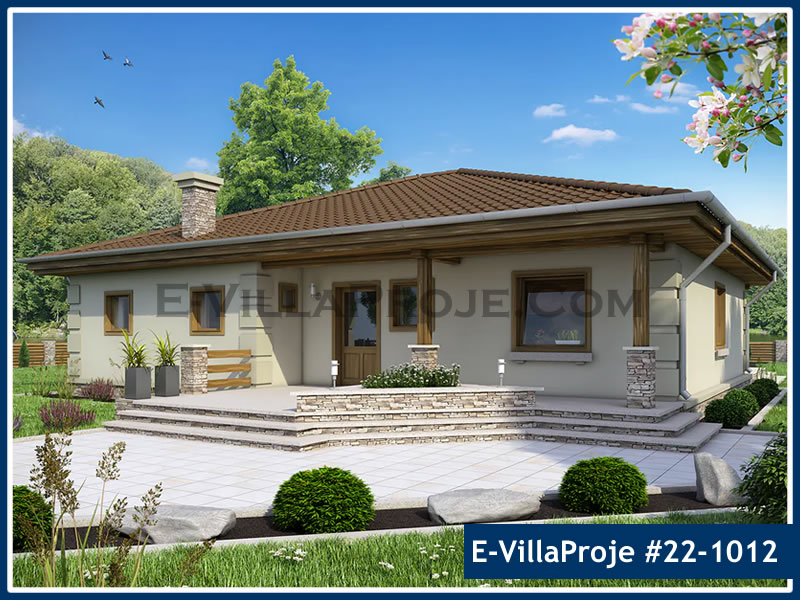 CKV-22-1012 174 m2 4+1 Tek Katlı Çelik Konstrüksiyon Villa Modeli