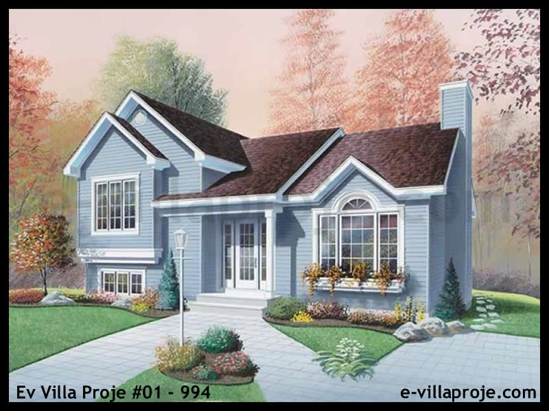 CKV-01-994 175 m2 4+1 2 Katlı (Dubleks) Çelik Konstrüksiyon Villa Modeli