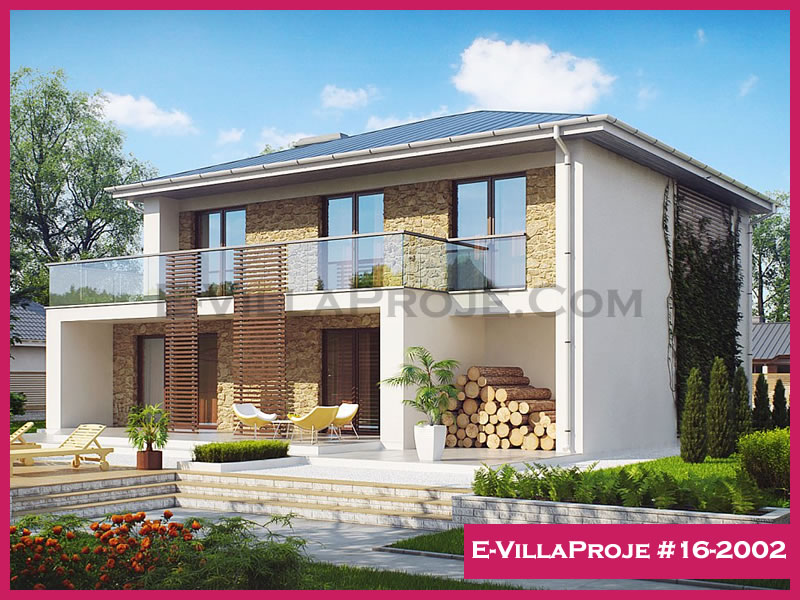 CKV-16-2002 175 m2 4+1 2 Katlı (Dubleks) Çelik Konstrüksiyon Villa Modeli