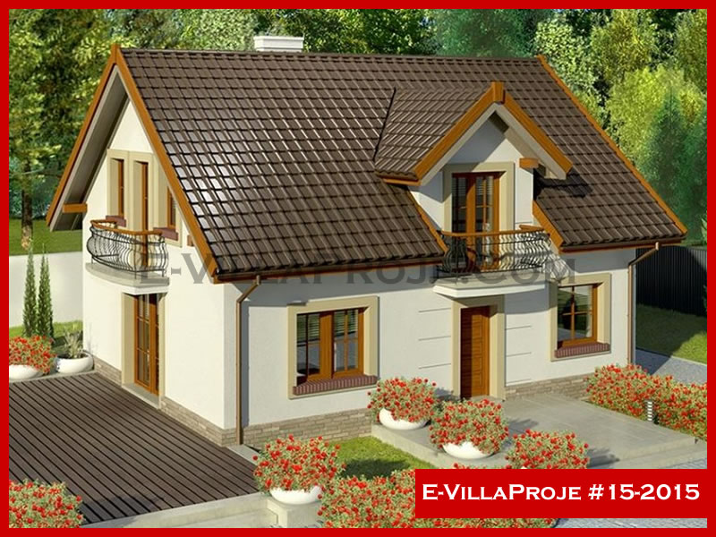 CKV-15-2015 180 m2 5+1 2 Katlı (Dubleks) Çelik Konstrüksiyon Villa Modeli