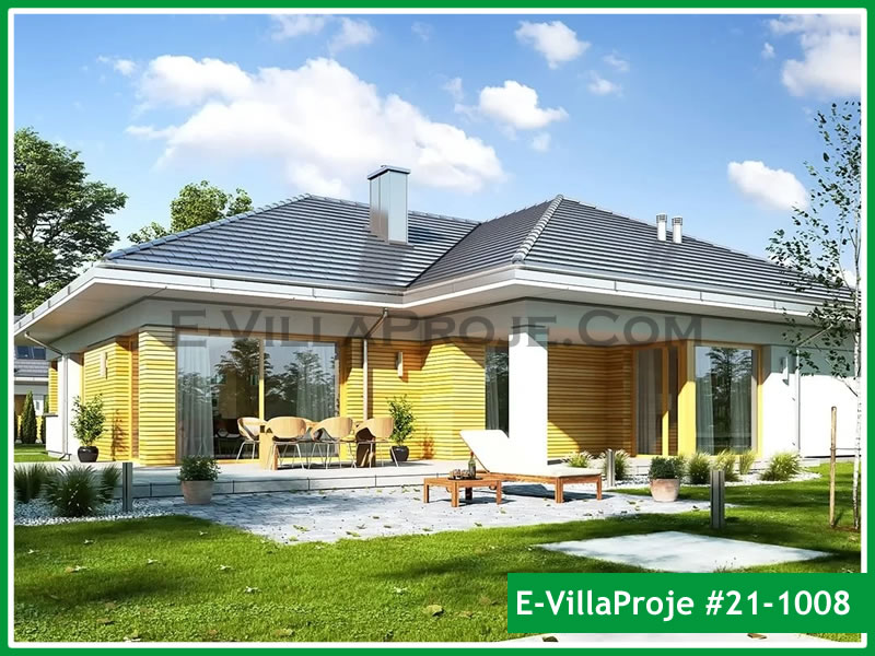 CKV-21-1008 181 m2 5+1 Tek Katlı Çelik Konstrüksiyon Villa Modeli