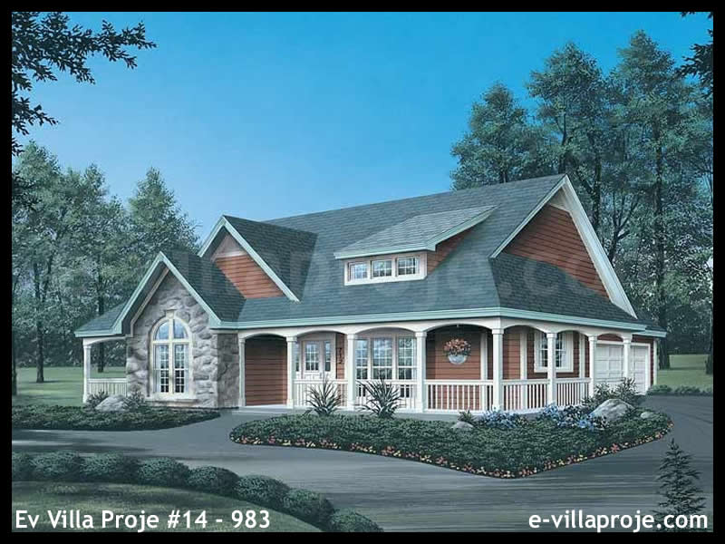 CKV-14-983 183 m2 5+1 Tek Katlı Çelik Konstrüksiyon Villa Modeli