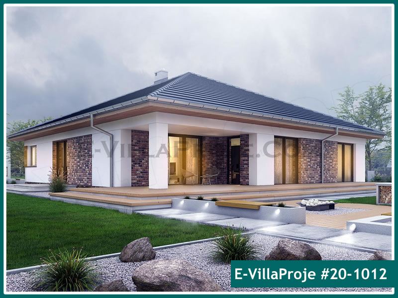CKV-20-1012 183 m2 5+1 Tek Katlı Çelik Konstrüksiyon Villa Modeli