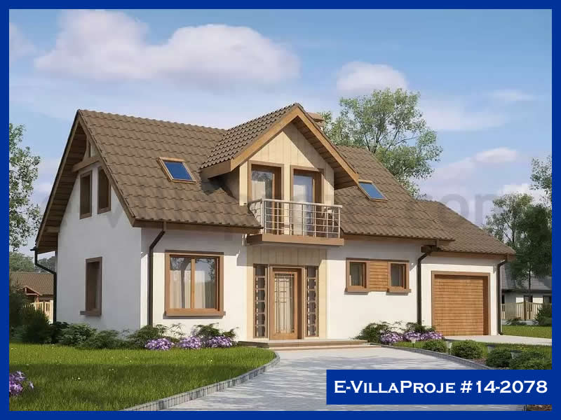 CKV-14-2078 184 m2 5+1 2 Katlı (Dubleks) Çelik Konstrüksiyon Villa Modeli
